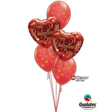 Bukiet 856 You Make My Heart Soar! Qualatex #97159-2 85706-3 43790-3